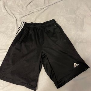 Black Adidas shorts